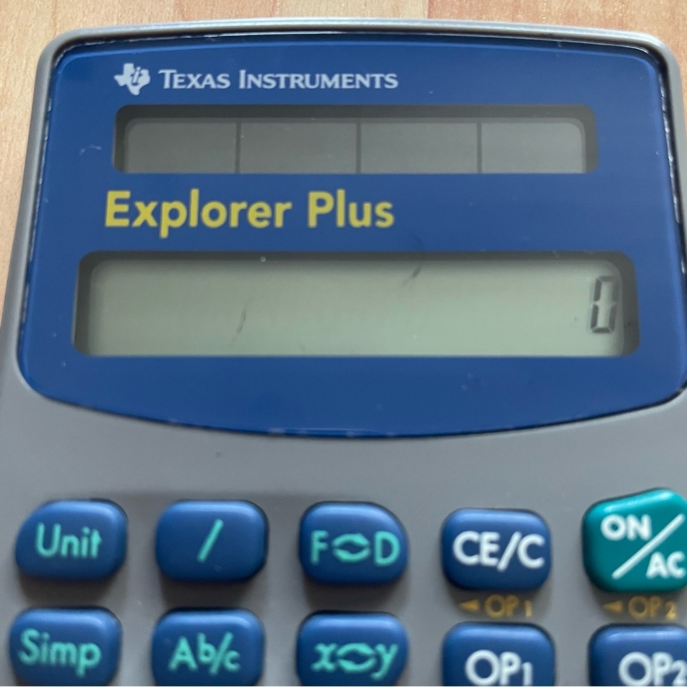 Texas Instruments Explorer Plus Calculator - Picture 5 of 6